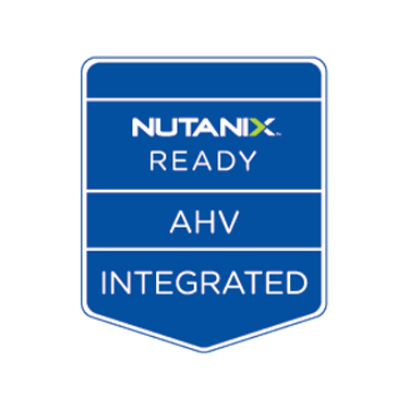 Nutanix Ready AHV 統合バッジ